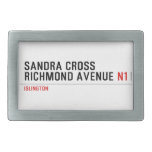 Sandra Cross Richmond Avenue  Belt Buckles