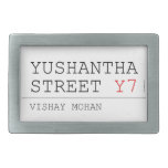 Yushantha  Street  Belt Buckles