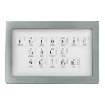 Periodic
 Table
 Writer  Belt Buckles