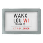 WAKX LOU  Belt Buckles