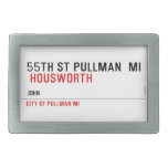 55th st pullman  mi   Belt Buckles