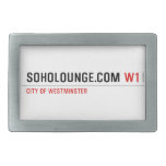 SohoLounge.com  Belt Buckles