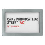 CAKE PROVOCATEUR  STREET  Belt Buckles