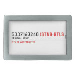 5337163240  Belt Buckles
