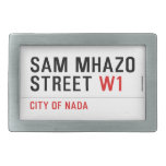 Sam Mhazo Street  Belt Buckles