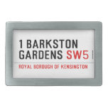 1 barkston gardens  Belt Buckles