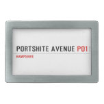 Portshite Avenue  Belt Buckles