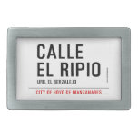 CALLE EL RIPIO  Belt Buckles