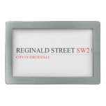 Reginald street  Belt Buckles