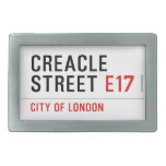 Creacle Street  Belt Buckles
