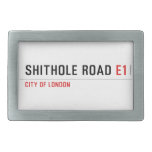 Shithole Road  Belt Buckles