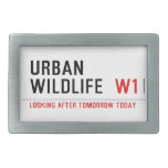 URBAN WILDLIFE   Belt Buckles