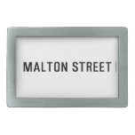 Malton Street  Belt Buckles