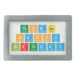 Thomas
 Happy 
 Birthday  Belt Buckles
