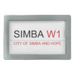 SIMBA  Belt Buckles