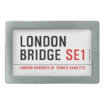LONDON BRIDGE  Belt Buckles