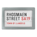 Rhosmaen Street  Belt Buckles