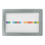 Beth Merry Christmas  Belt Buckles