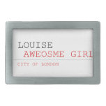 louise   Belt Buckles
