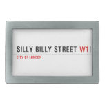 Silly Billy Street  Belt Buckles