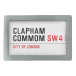 Clapham Commom  Belt Buckles