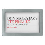 Don Nazzyjazy   Belt Buckles