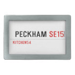  PECKHAM  Belt Buckles