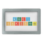 Merry 
 Christmas  Belt Buckles
