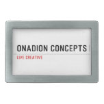 Onadion Concepts  Belt Buckles