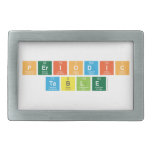 Periodic
 Table  Belt Buckles