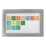 Periodic
 Table
 Games  Belt Buckles