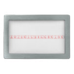 periodictablewriter  Belt Buckles