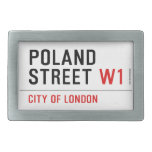 Poland Street  Belt Buckles