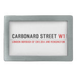 Carbonaro street  Belt Buckles