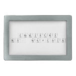  Chemistry
 Ms. Krajcirik  Belt Buckles