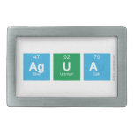Agua  Belt Buckles