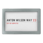 Anton Wilson Way  Belt Buckles