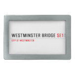 Westminster Bridge  Belt Buckles