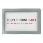 Cooper house  Belt Buckles