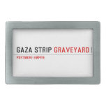 GAZA STRIP  Belt Buckles