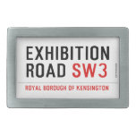 exhibition ROAD  Belt Buckles