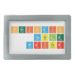 Periodic
 Table
 Writer  Belt Buckles