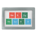 Nerdy
 Thirty  Belt Buckles
