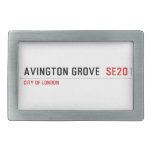 Avington Grove   Belt Buckles