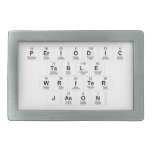 Periodic
 Table
 Writer
 Jason  Belt Buckles