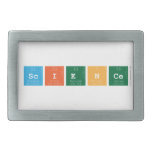 Science  Belt Buckles