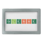 Celebrate   Belt Buckles