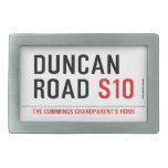 Duncan Road  Belt Buckles