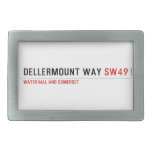 Dellermount way  Belt Buckles