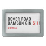 Dover Road  Damson Gin  Belt Buckles